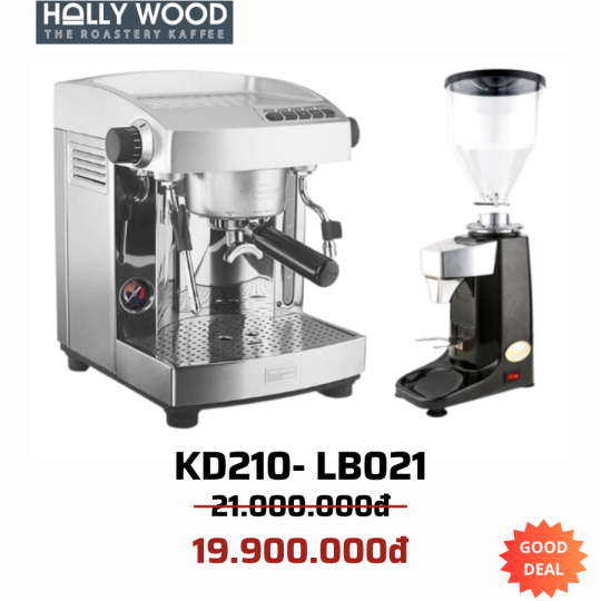 COMBO MÁY PHA KD210S2 & LB021 (HOT SALE)