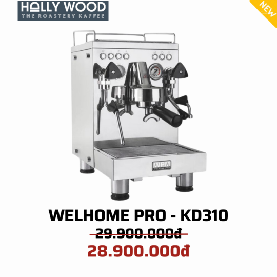 MÁY PHA CAFE WELHOME PRO KD310