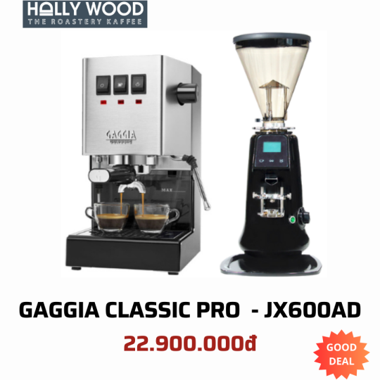 COMBO GAGGIA CLASSIC PRO & JX600AD